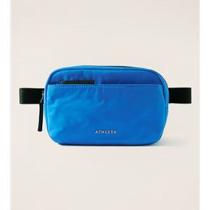 NWT Athleta All About BELT BAG Chest Crossbody Bag Fanny Pack Ultramarine Blue